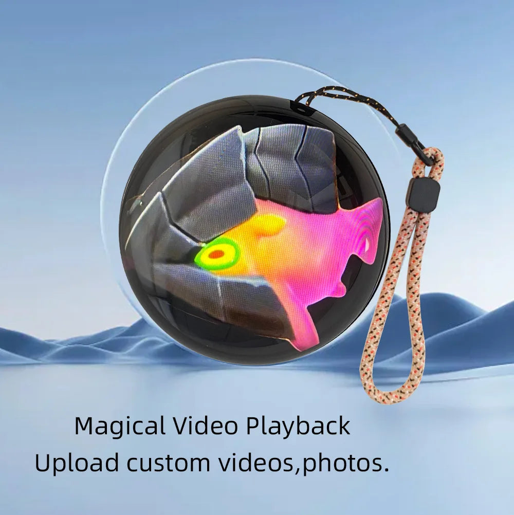 3D crystal ball (customizable)